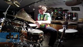 Marco Minnemann plays DW Drums (100% GoPro)