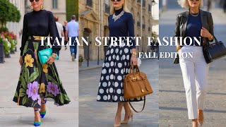Fall 2025 Italy Fashion Inspiration | Trendy Milan Fashion Style | Elegant Outfits&Hottest Shopping