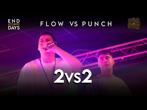 2 vs 2 - HYDRA & KYN vs HIGHER & PARIDE - END OF DAYS FLOW vs PUNCH - Rap Freestyle Show