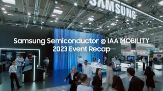 Samsung Semiconductor IAA MOBILITY 2023 Event Recap