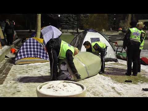 Occupy Calgary bylaw crackdown