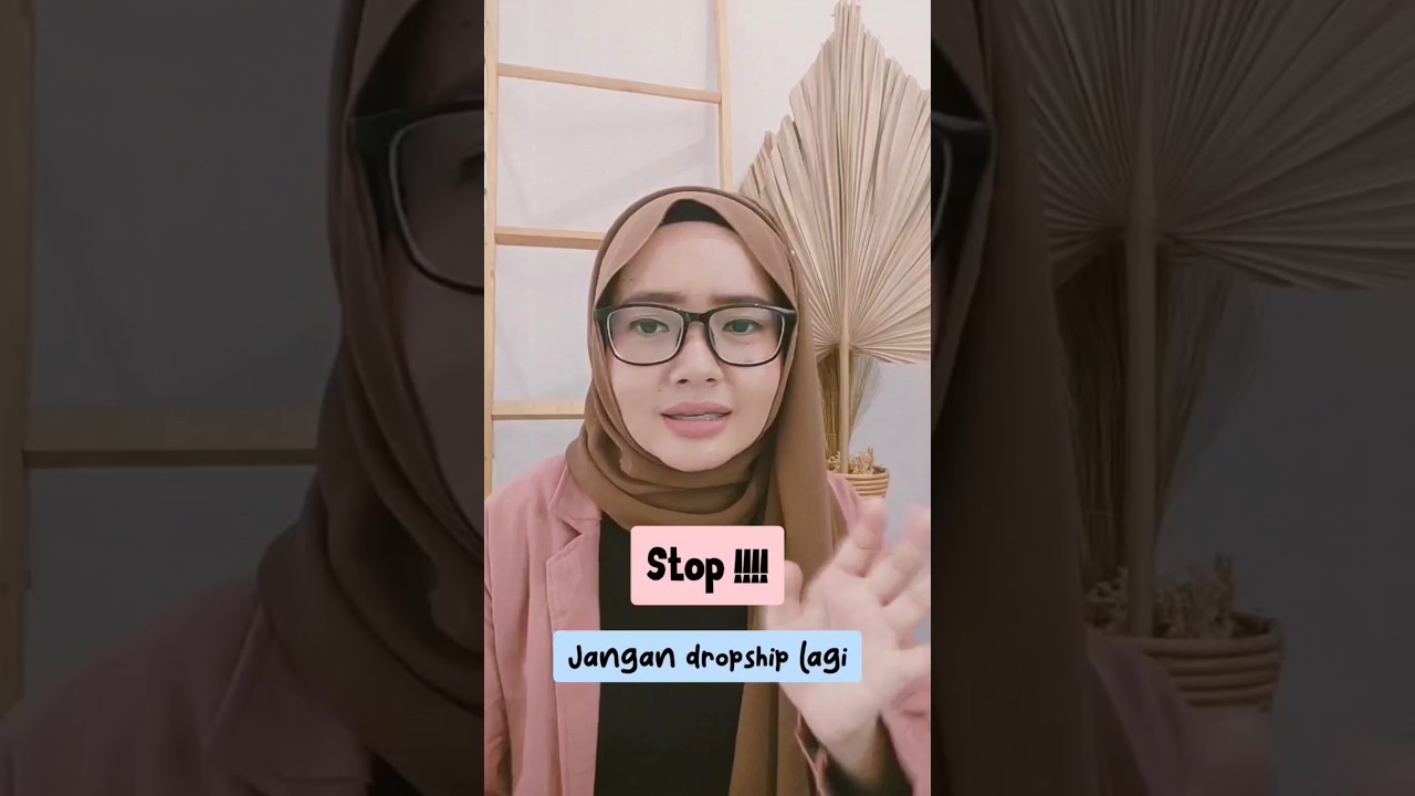 SATU ALASAN KENAPA KAMU JANGAN DROPSHIP LAGI ❗