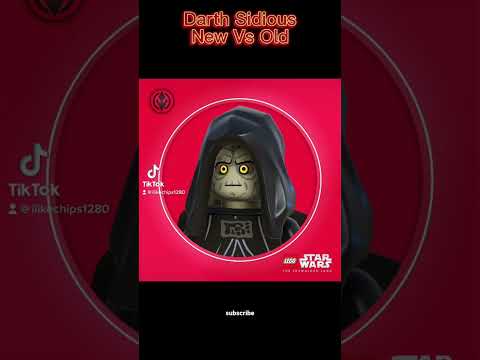 Darth Sidious New Vs Old #darthsidious #palpatine #emporer