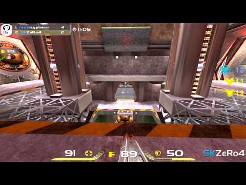 QuakeCon 2008 Grand Finals: Cypher vs Zero4 - QuakeLive Duel 1080p 4k Demos [No Commentary]