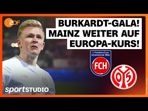 1. FC Heidenheim – 1. FSV Mainz 05 | Bundesliga, 22. Spieltag 2024/25 | sportstudio