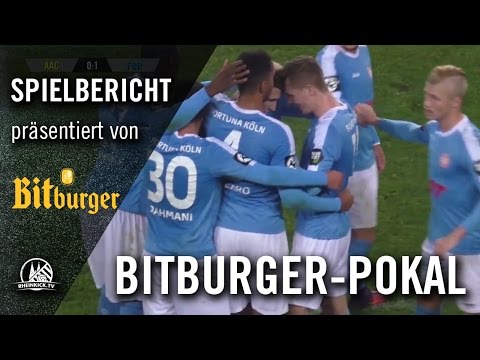 Alemannia Aachen - SC Fortuna Köln (2. Runde, Bitburger-Pokal 2016/2017) - Spielbericht