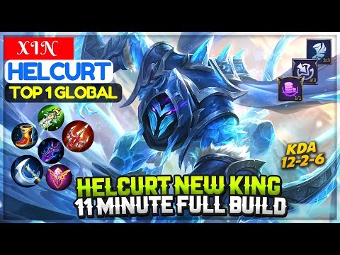 Helcurt New King, 11 Minute Full Build [ Top 1 Global Helcurt ] X I N Helcurt Mobile Legends