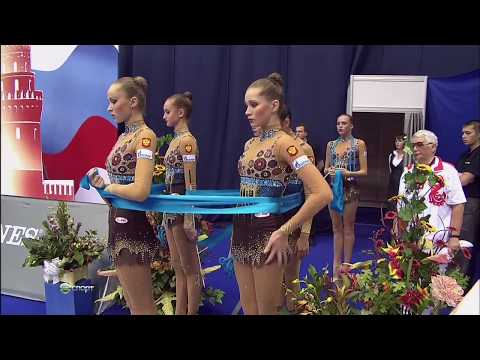 Russia 3 Ribbons + 2 Ropes AA 2010 World Championships (HD)