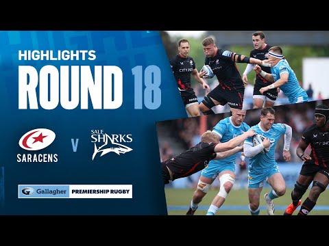 Saracens v Sale - HIGHLIGHTS | Tight Game! | Gallagher Premiership 2023/24