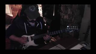 Pete Sklaroff &jamming with a CBG backing track.