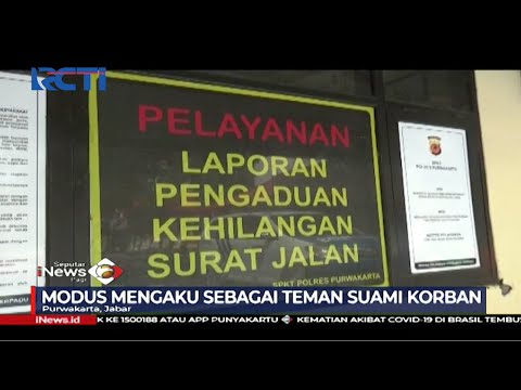 Ibu Rumah Tangga Jadi Korban Hipnotis, Harta Benda Melayang - SIP 03/07
