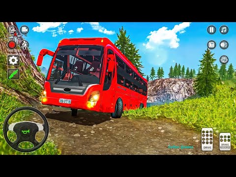 Offroad Coach Bus Driving Simulator 3D | Real Uphill Offroad Bus Driving Simulation | Android Game