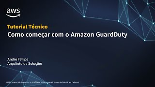 Como começar com o Amazon GuardDuty - Português