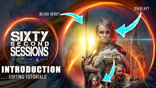 Introduction to Sixty Second Sessions- mini photo editing tutorials