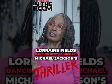 Dancing Next to Michael Jackson in the Thriller Video with Lorraine Fields  #michaeljacksonthriller