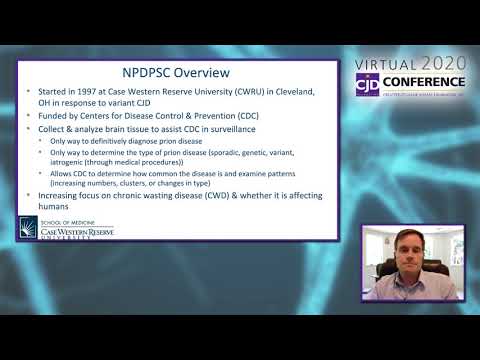 National Prion Disease Pathology Surveillance Center Update