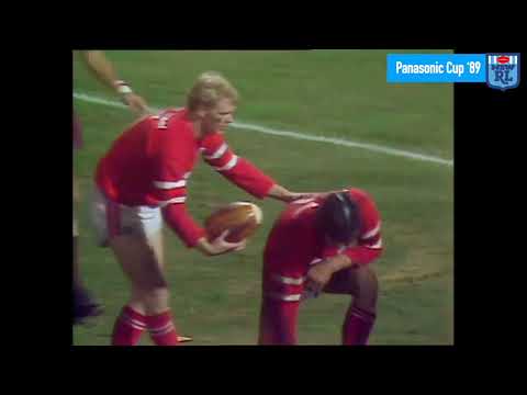 Brett Rodwell Try | 1989 Panasonic Cup Final