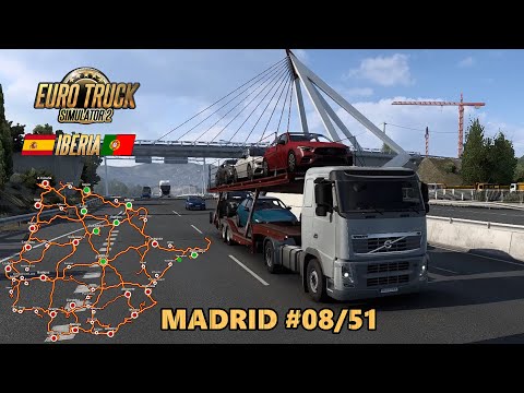 Euro Truck Simulator 2 Gameplay DLC Iberia Spain MADRID #08/51