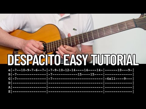 Easy Guitar Tutorial : How to play Despacito