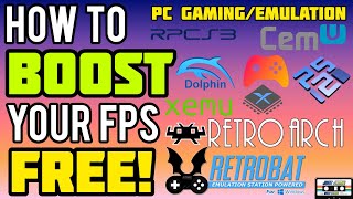 Easy Optimization Guide For Retro Emulation #batocera #retrobat #emulator