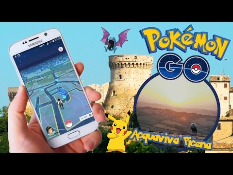 POKĖMON GO - Dove sono cresciuto,Acquaviva Picena (2a tappa) | Gameplay Pokėmon GO ita
