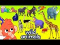 Learn Wild Animals For Kids | Wild Zoo Animals Names and Sounds for
Children | Club Baboo