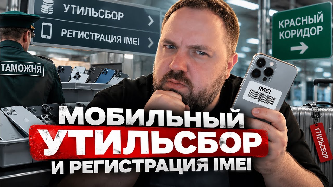 Мобильный утильсбор и регистрация IMEI. 