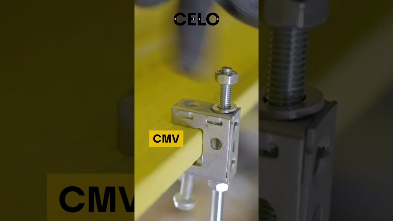 Quick Install: Multifunctional Beam Clamp CMV M6 🛠️ #SmallThingsMatter  #fixedbeam #construction