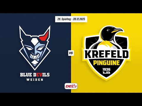 DEL2 Matchday 29 | Blue Devils Weiden vs. Krefeld Pinguine | Game Highlights