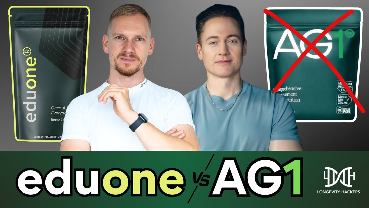 AG1 im Check: Warum Bryan Johnson es ablehnt – und was eduone besser macht - Benedikt Keck Longevity Video (22:33)