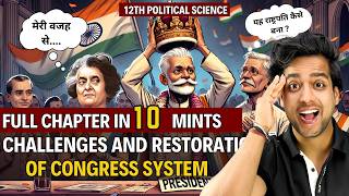 Challenges & Restoration of the Congress System Class 12 | Political Science | Ch 5 | Rahul Dwivedi