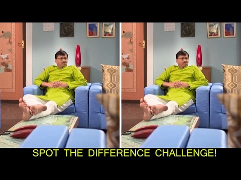 Taarak Mehta Ka Ooltah Chashmah 🔍 Find Difference game for kids   Ep 2161 🔍 20th March 2017 Video