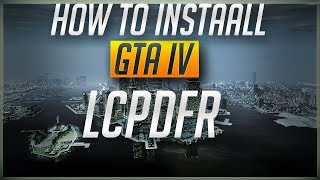 How to install LCPDFR for GTA IV Manual