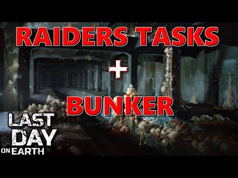 FINISHING RAIDERS TASKS + BUNKER | CONVOY EVENT!! | Last Day On Earth LIVESTREAM 1.9.8