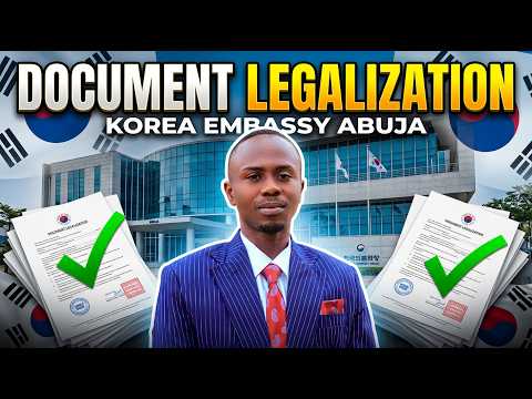 Complete Guide To Korea Embassy Document Authentication Legalization Process