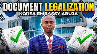 Complete Guide to Korea Embassy Document Authentication & Legalization Process