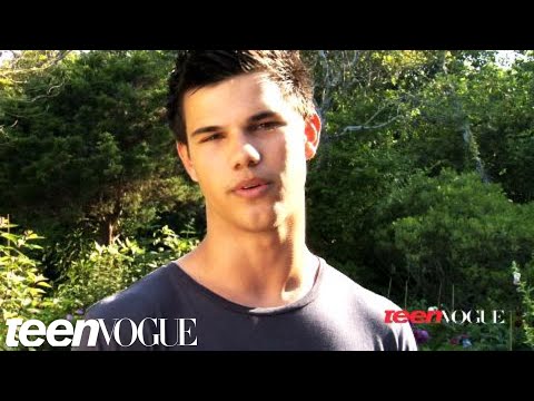 Team Jacob: Taylor Lautner in Teen Vogue's Cover Shoot