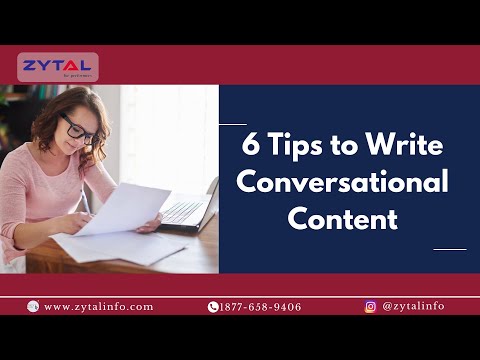 8 Tips to Write Conversational Content - Content Writing Tips - Copywriting Tips