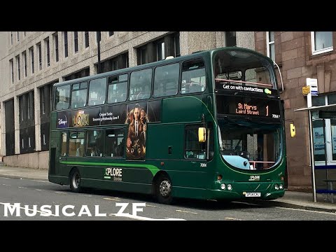 A Musical ZF Gearbox on a Volvo B7TL (SP54 CHJ)