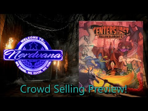 Centershaft: Fallen Elements - Legends of Nerdvana Review With the Designers!