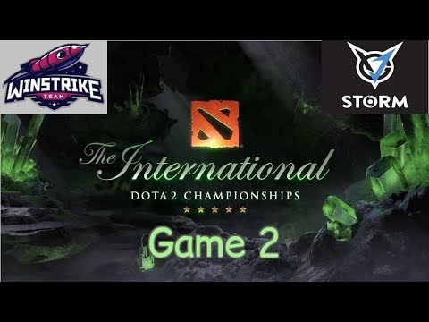 [ EN ] Winstrike vs VGJ.Storm - Game 2 - LB Ro2 - TI 8 - Highlights