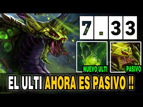 THE NEW VENOMANCER OFFLANER IN PATCH 7.33!! - 110% SLOW WITH THE NEW ULTIMATE!!