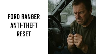 2001 Ford Ranger Anti Theft System Reset