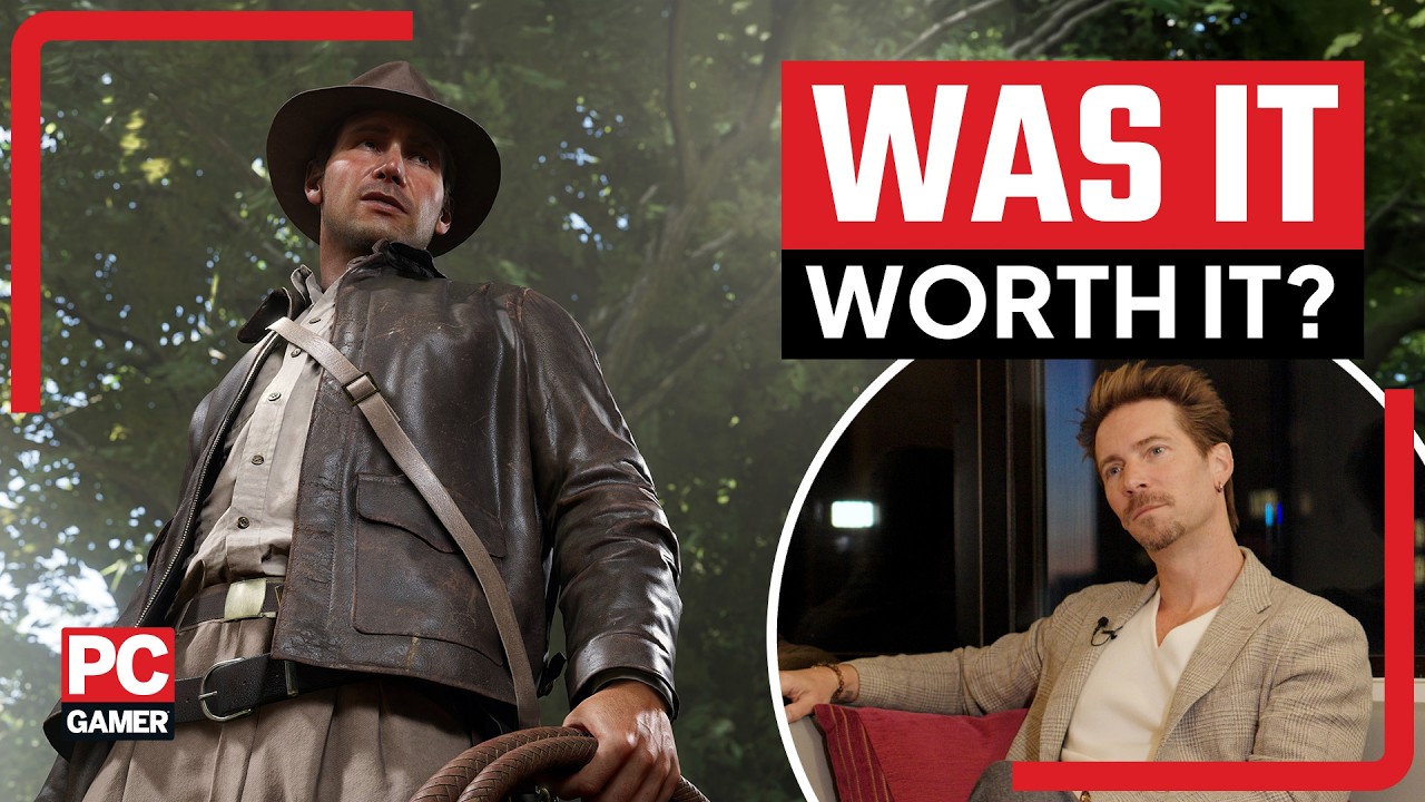 Troy Baker on Indiana Jones, pressure & why he&rsquo;ll accept any challenge | Interview - YouTube