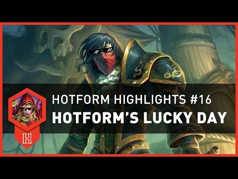 [Hearthstone] Hotform Highlights #16 – Hotform's Lucky Day