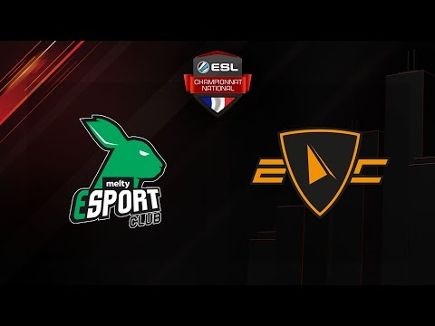 LoL - Melty vs E-corp - ESL Championnat National - Winter 2016