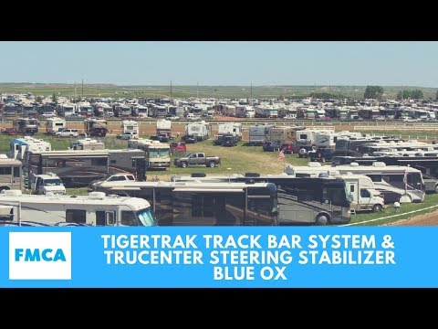 Blue Ox TigerTrak Track Bar System, TruCenter Steering Stabilizer