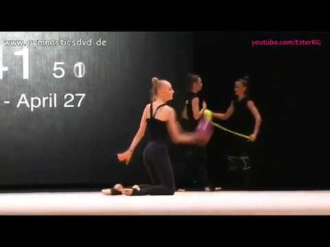 Olena Diachenko Ball Podium Training - World Cup Baku 2017