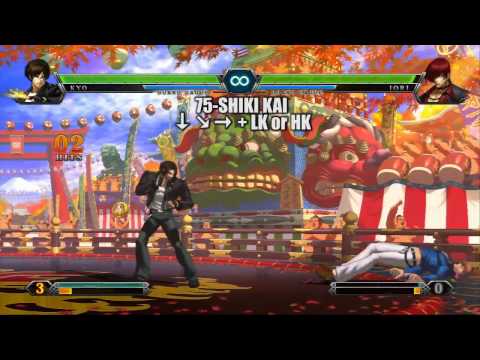 The King of Fighters XIII - Kyo Kusanagi trailer