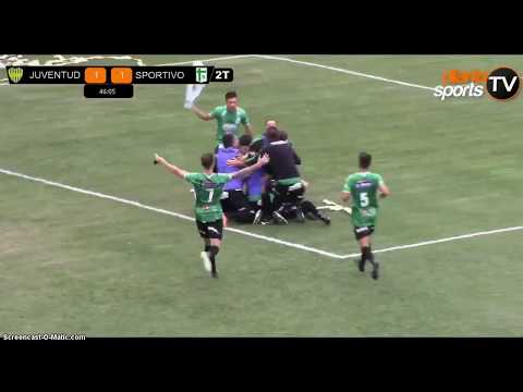Goles Juventud Unida 1-2 Sportivo Belgrano. 5/5/18. Federal A